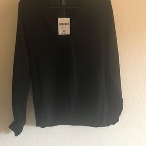 Forever 21 XS Black business casual top